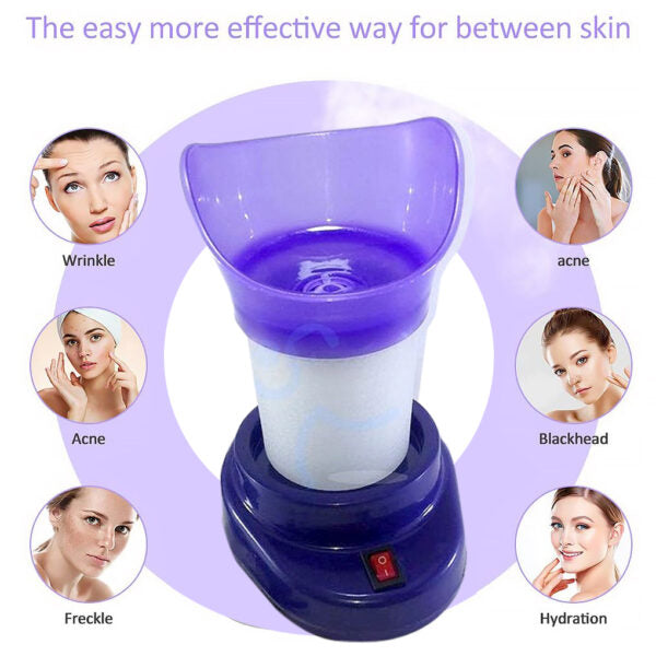 2in1 Facial Steamer (facial Cap With Inhaler Cap)