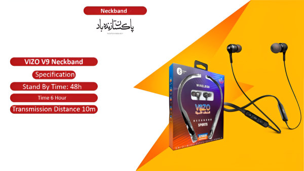 V9 Neckband | Neck Ear Phone For Mobile Phone