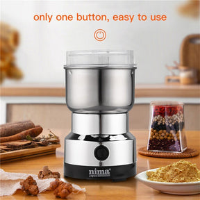 Multi Purpose Nima Electric Coffee Spice Bean Grinder – 150w ₨1,589