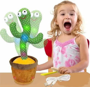 Dancing Cactus Toys For Kids Rechargeable ( With Box)