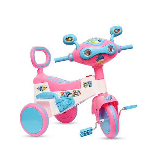 Kids Musical Light-Up Tricycle with Music (BD034)