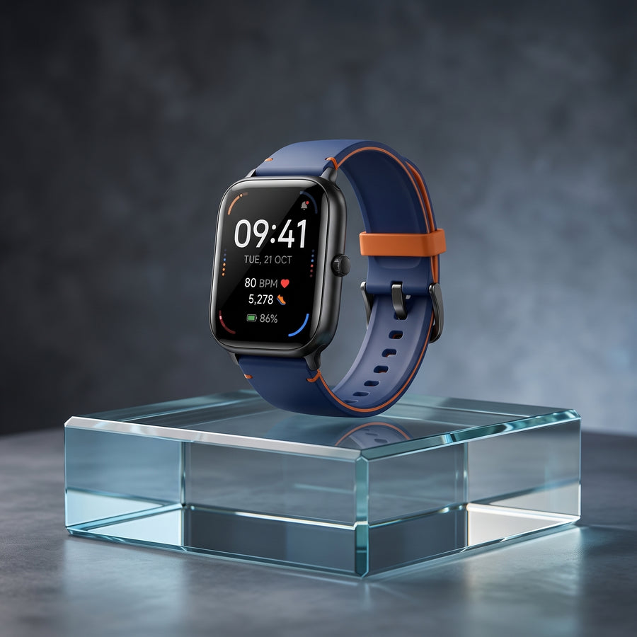 Smartwatch for Men & Women – Digital Display, Fitness Tracking & Smart Notifications
