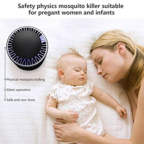 Mosquito Trap With Killer Lamp | Eco Friendly Chemical Free Usb Connected Uv Led Light Fly