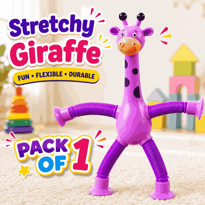 Telescopic Giraffe with Suction Cup for kids